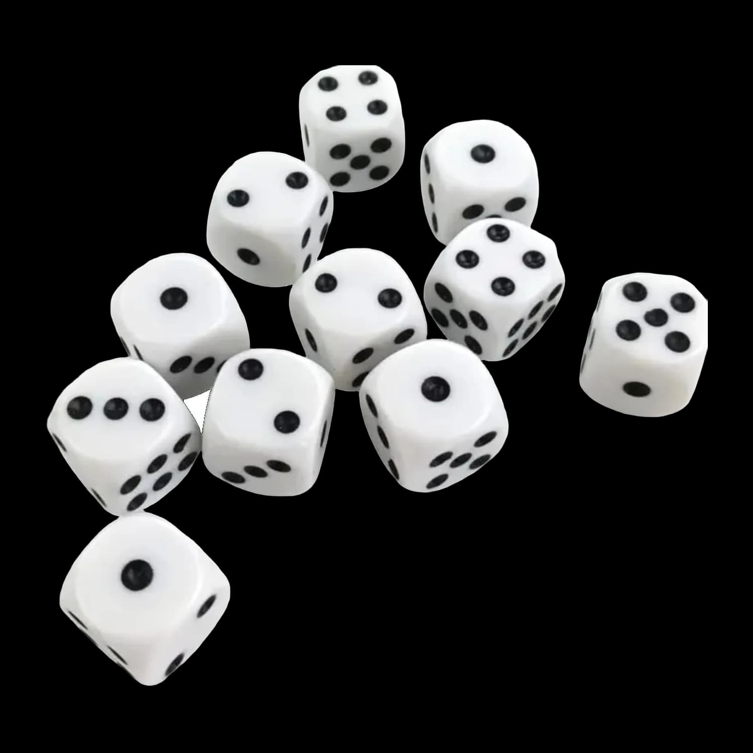 Dadi per Tavla (Tavla Zarı) per backgammon, 8–10 mm