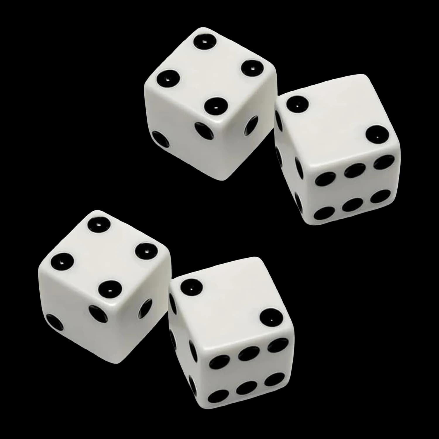 Dadi per Tavla (Tavla Zarı) per backgammon, 8–10 mm – Vista 2