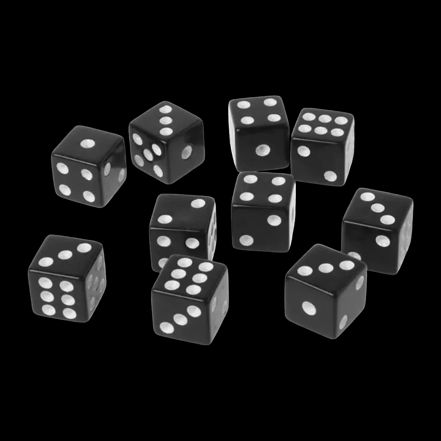 Dadi per Tavla (Tavla Zarı) per backgammon, 8–10 mm – Vista 9
