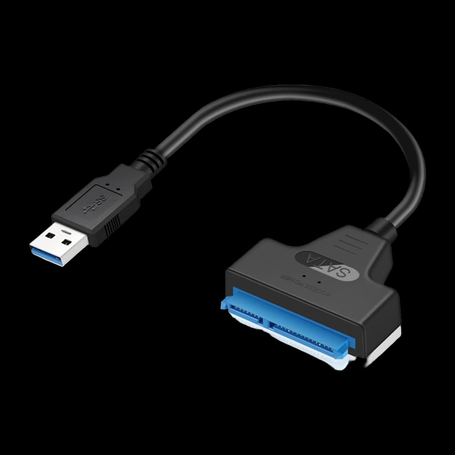 USB to SATA adapter for 2.5-inch SSDs and HDDs – USB-C or USB-A – view 7